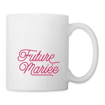 Future mariée evjf - Mug blanc - blanc - Droite