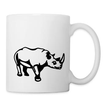 nashorn - Tasse - Weiß - Rechts