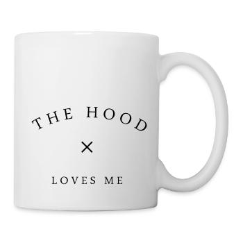 The hood loves me - Tasse - Weiß - Rechts