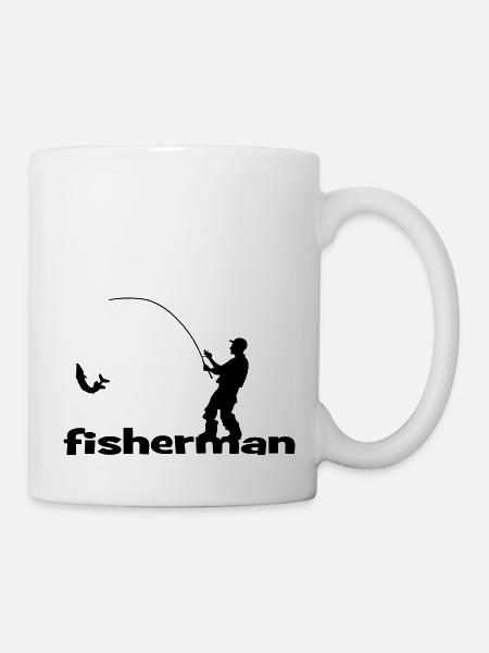 Fisherman - Tasse - Weiß