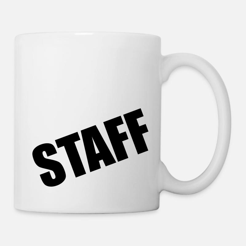 Staff - Mug blanc - blanc