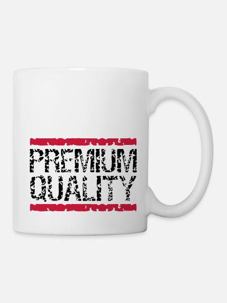 Cool Premium-Quality Logo-Design - Tasse - Weiß