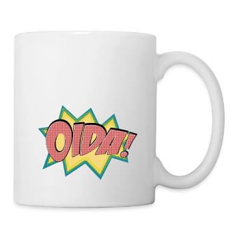 oida - Tasse - Weiß - Rechts