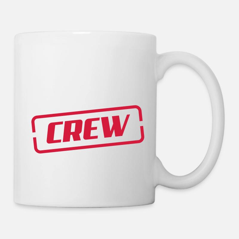 crew - Tasse - Weiß