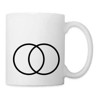 Vesica Piscis Symbol Sacred Geometry Mathematics - Mug blanc - blanc - Droite