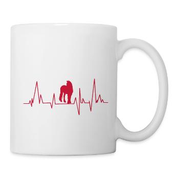heartbeat_tinker_fellpony - Tasse - Weiß - Rechts