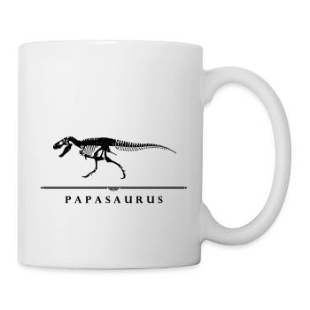 Papasaurus 2 - Mug blanc - blanc - Droite