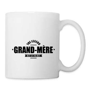 grand-mère - Mug blanc - blanc - Droite