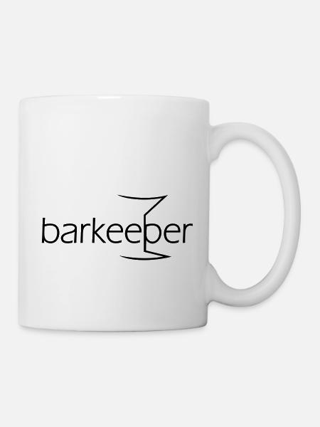 barkeeper (e, 1c) - Tasse - Weiß