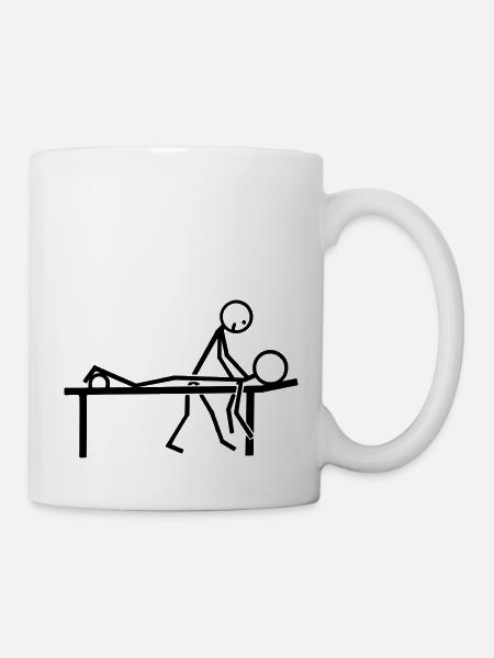 Masseur - Tasse - Weiß
