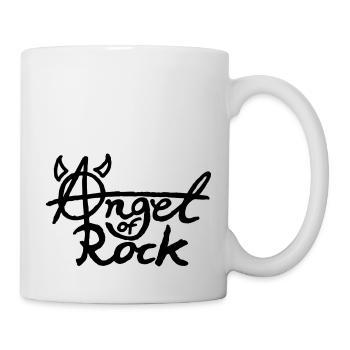 Angel of Rock (lettering) - Mug - white - Right