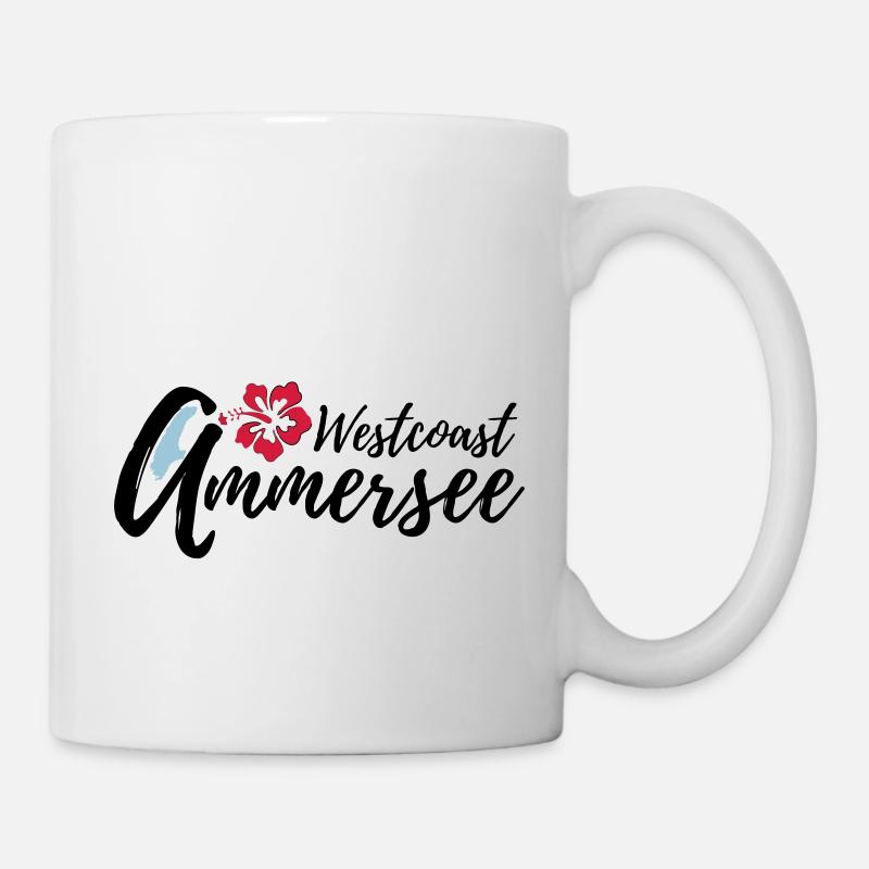Ammersee Westcoast 3c - Tasse - Weiß