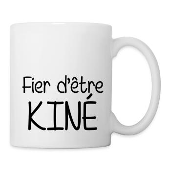 Fier d'être Kiné - Mug - white - Right