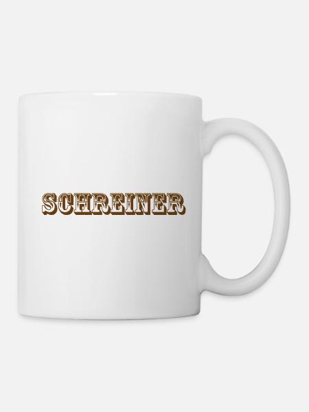Schreiner - Tasse - Weiß