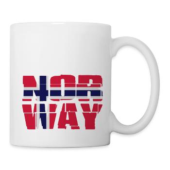 Norway Flag - Mug - white - Right