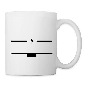 stars symbol - Tasse - Weiß - Rechts