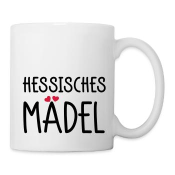 Hessisches Mädel - Tasse - Weiß - Rechts