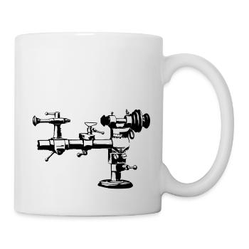 Uhrmacher Drehstuhl - Tasse - Weiß - Rechts