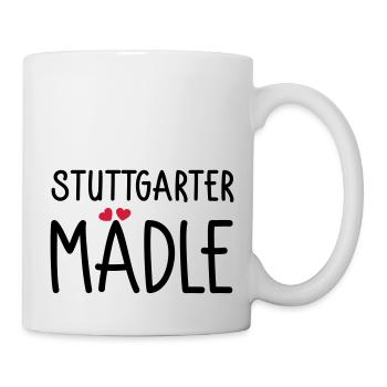 Stuttgarter Mädle - Tasse - Weiß - Rechts