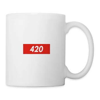 420 Red Label Berlin - Tasse - Weiß - Rechts