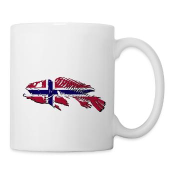 Norway Fishing - Tasse - Weiß - Rechts