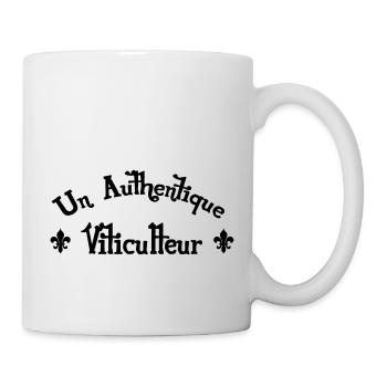 Viticulteur / Vin / Alcool / Vigneron / Oenologie - Mug blanc - blanc - Droite