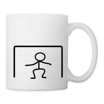 Stick Figures Gate - Mug - white - Right