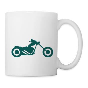 moto tourisme motard 1901 - Mug blanc - blanc - Droite