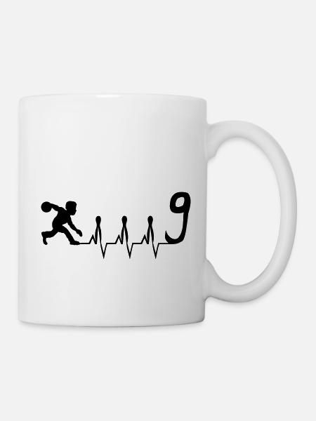 Heartbeat of Keglers - Mug - white