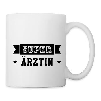Arzt - Ärztin - Medizin - Gesundheit - Chirurg - Tasse - Weiß - Rechts
