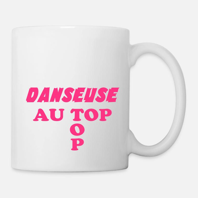Danseuse au top - Tasse - Weiß