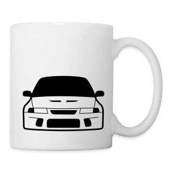 JDM Evo6 | T-shirts JDM - Tasse - Weiß - Rechts