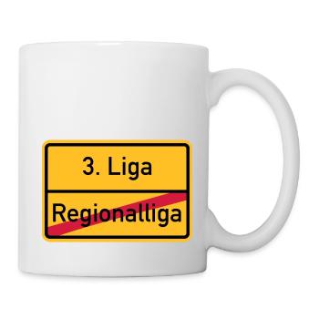 3. Liga - Tasse - Weiß - Rechts