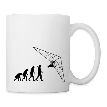 Drachenfliegen - Tasse - Weiß - Rechts