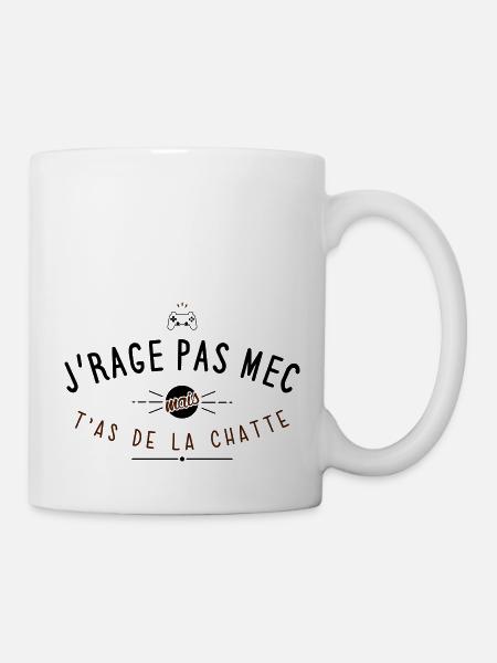 Mauvais joueur - Mug blanc - blanc