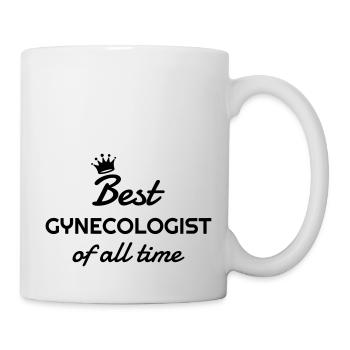 Gynecologist Gynécologue Gynäkologe Médecine - Mug - white - Right