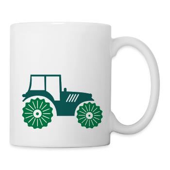 traktor_02 - Mug blanc - blanc - Droite