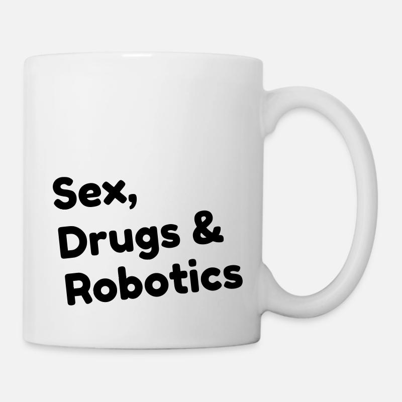 Robotik / Roboter / Robot / Robotics - Tasse - Weiß