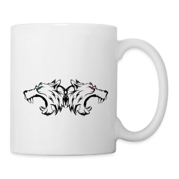 wolf_wildlife_002 - Tasse - Weiß - Rechts