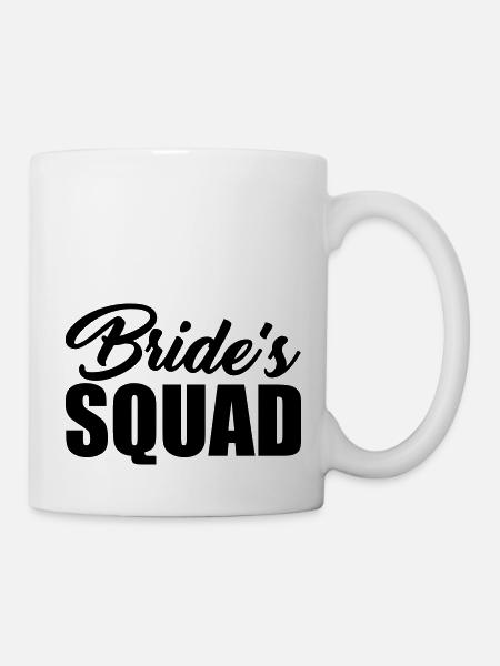 Bride's Squad - Mug blanc - blanc
