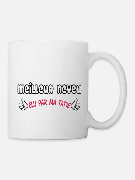 Soeur / Neveu / Nièce / Gendre / Frère / Papy / - Mug blanc - blanc