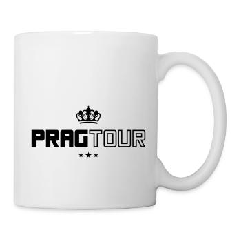 prag tour - Tasse - Weiß - Rechts
