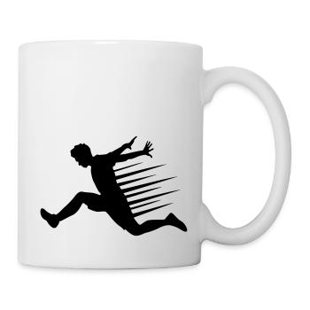 parkour - Tasse - Weiß - Rechts