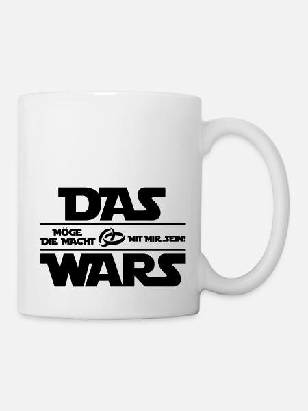 das_wars_01 - Tasse - Weiß