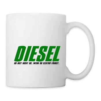 DIESEL, GESCHENK - Tasse - Weiß - Rechts