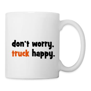 Truck - Tasse - Weiß - Rechts