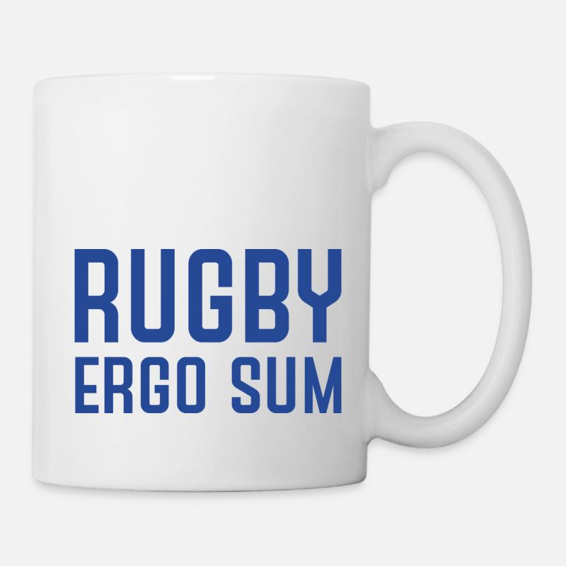 Marplo RugbyergosUM BLU - Tasse - Weiß