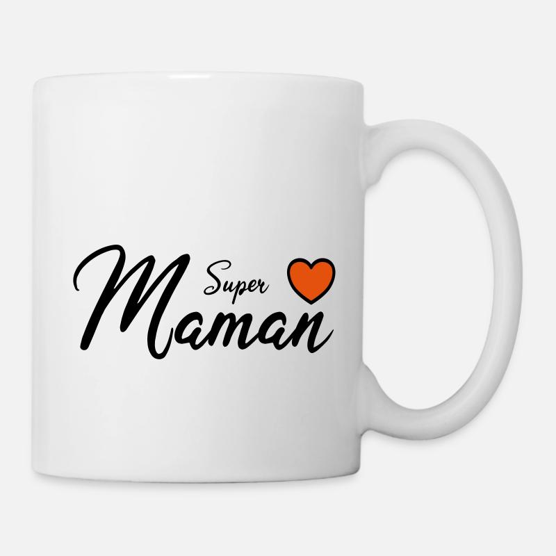 mom - Mug - white