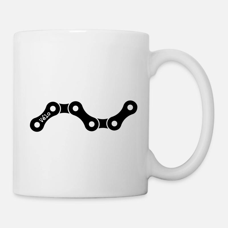 Velo-Kette - Tasse - Weiß