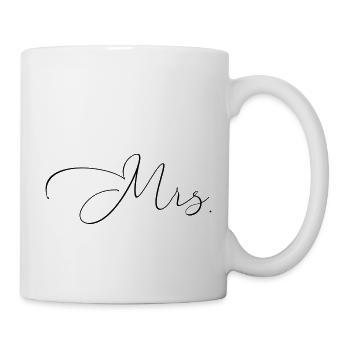 Mrs . - Tasse - Weiß - Rechts